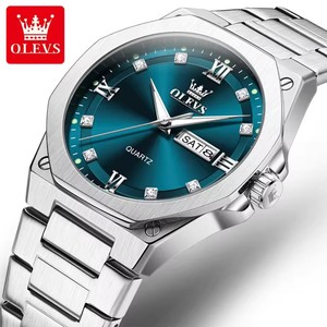   Relojes de Lujo Originales 3736 para Hombre, Reloj Deportivo de Cuarzo, Resistente al Agua, Luminoso, con Fecha y Día de la Semana, Caja de Regalo 2026 - Product Image 1