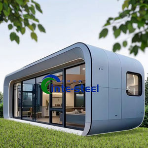 Apple House 20 Fuß 40 Fuß Hotelkabine Camping Modulares Fertighaus Tiny House Vorgefertigte Apple-Kabine Tragbares Containerhaus - Product Image 4