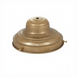 Base de Lámpara de Latón de 6 Pulgadas SADBHI ENTERPRISES, 3 Ojales, 3 Tornillos, Rosca 8/32, 3/4" x 6.375", Acabado Dorado, 3 Años de Garantía, CA 110V - Product Image 3