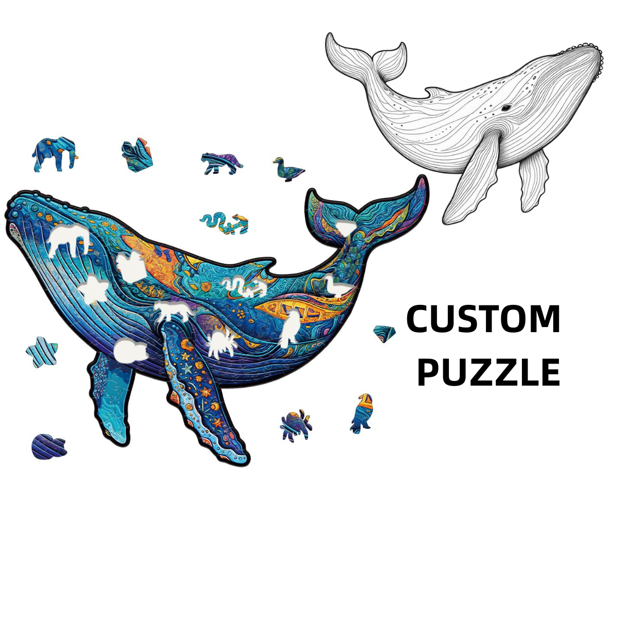 Animal Wooden Puzzle