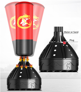 Pesante Freestanding Trasporto Del Basamento Calcio KickBoxing <span class=keywords><strong>Boxe</strong></span> Punching Bag Sacchetto di Sabbia con la Tazza di Aspirazione di Base per Adulti - Product Image 3