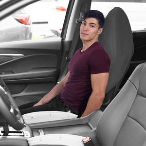 Cubierta de asientos de coche de bebé, toalla suave de microlana negra - Product Image 6