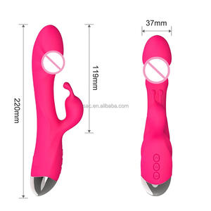 SacKnove Powerful Lovely Dual Motors Wiederauf ladbare wasserdichte Finger massage gerät Vaginal Sexspielzeug Mädchen <span class=keywords><strong>Masturbation</strong></span> Kaninchen <span class=keywords><strong>Vibrator</strong></span> - Product Image 6