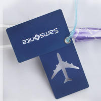 Impression personnalisée d'étiquettes suspendues en PVC, cartes en plastique avec code QR unique, étiquettes à bagages en PVC rigide pour cadeaux promotionnels