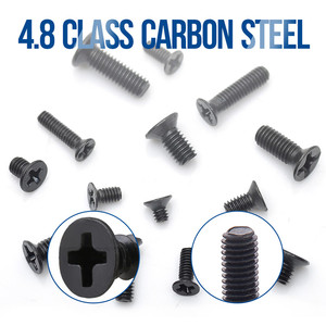 450pcs Carbon Steel Computer Notebook Laptop <b>Screws</b> Kit Mini Countersunk <b>Flat</b> Head Machine M2 M2.5 M3 Metric - Product Image 3