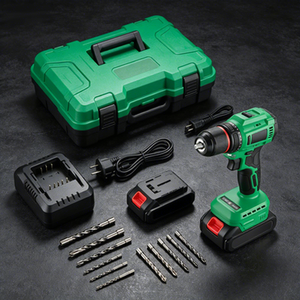 Perceuse à percussion sans fil 18V, sans balais, 10MM 13MM, 25 3 vitesses, tournevis à percussion, LED, vitesse variable, batterie 1,<span class=keywords><strong>5Ah</strong></span>, OEM - Product Image 4