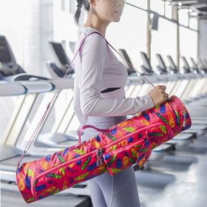 Bolsa de yoga de nailon impermeable, tipo mochila, para gimnasio y fitness, de gran venta en fábricas BSCI, con asa para llevar al hombro. - Product Image 6
