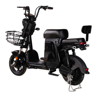 Usine directe 48V vélo électrique à deux roues pratique à la mode pour les voyages transfrontaliers 350W puissance du moteur 3 vitesses