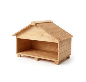 Casa de Madera para Gatos para Exteriores, Impermeable, Refugio Grande para Gatos, Protección contra la Lluvia y la Sombra, Refugio Elevado para Gatos Silvestres - Product Image 1