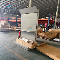 Présentoir mural perforé pour outils électriques, leurres de pêche, supports de peinture, présentoir coulissant, grand format