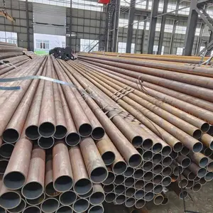 Welded Seamless Carbon Steel Pipe S45c S275jr St52 Hot Rolled Seamless Steel Pipes