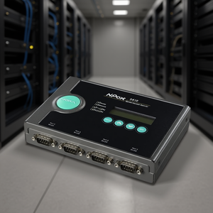 Serveur de périphériques série industriels Moxa NPort 5410, module de communication Ethernet 4 ports RS-232, Taïwan - Product Image 3