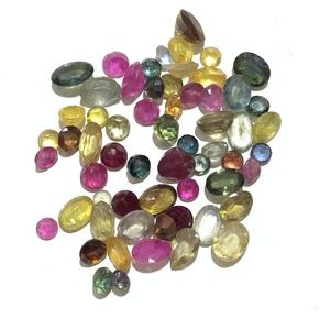 Mezcla de Zafiros de Colores Naturales, Mezcla de Tamaños de Zafiros, Zafiros Sueltos de Primera Calidad - Product Image 4