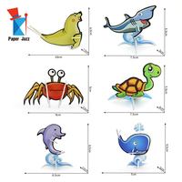 Regali per Bambini all'Ingrosso, Puzzle 3D Ecologici Promozionali in Schiuma, Puzzle di Animali Marini