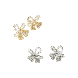 ต่างหูเม็ดเดี่ยวชุบทอง2025ทันสมัยประดับมุกเทียมรูปทรงเรขาคณิตวัสดุทองเหลืองเพทายเครื่องประดับแฟชั่น - Product Image 6