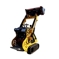 Mini chargeuse sur chenilles Meng 200 kg - 500 kg avec excavatrice