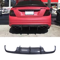 Nouveau diffuseur et lèvre de pare-chocs arrière en fibre de carbone pour Mercedes Classe C C300 W204 C63 (2008-2011) – Amélioration