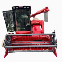 Moissonneuse-batteuse Lovol Rg70 en gros pour le riz, le maïs, le blé, le soja - Moteur diesel, semi-automatique, pour la récolte des céréales