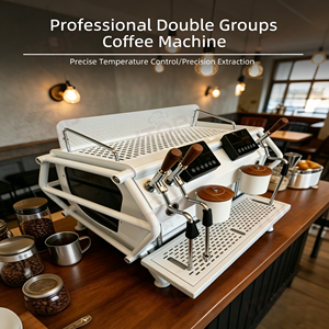 ITOP Cafetera Profesional Semiautomática de 2 Grupos para Espresso, Precio de Fábrica al por Mayor - Product Image 1