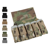 SIVI Tactique M203 Grenade Quintuple Pochettes Magazine Pouch Holder Drop Vest Pouch Accessoires De Chasse