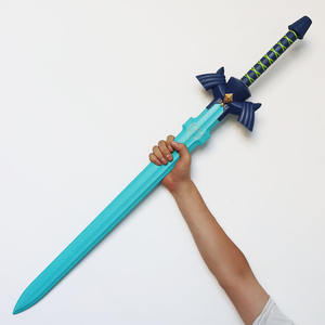 Zelda Link Master Sword 1M Gran Goma PU Juguete Espada Arma de espuma para niños Material plástico - Product Image 4