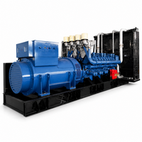 Centrale électrique mobile conteneurisée à fonctionnement parallèle pour chantier de construction, générateur diesel pour infrastructures