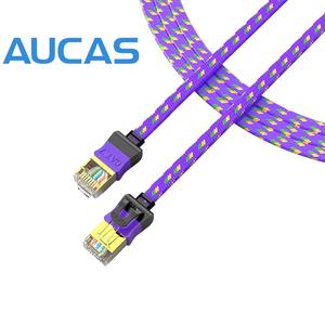 Câble de raccordement Ethernet Cat7 <span class=keywords><strong>10</strong></span> <span class=keywords><strong>Gbps</strong></span> <span class=keywords><strong>RJ45</strong></span> d'alimentation d'usine 1m 2m 3m 5m 10m de longueur câbles de réseau FTP cordon - Product Image 2