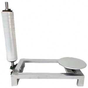 Machine d'emballage manuelle verticale pour palettes, cartons, boîtes en bois, boîtes en mousse, coffres métalliques et palettes en film étirable - Product Image 6