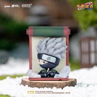 Authentique Série de Parchemins Secrètes Décoration de Réfrigérateur Boîte Mystère Ensemble Complet 12 Pièces Figurine Anime Ornement de Maison Cadeau de Collection