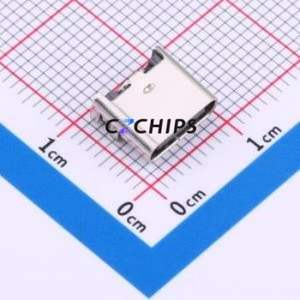 TYPE-611-7.6-T3-5A USB Connector SMD Connector ( Connector Type: Type-C )( Protocol Standard: USB 3.1 )( Gender: Female ) - Product Image 1