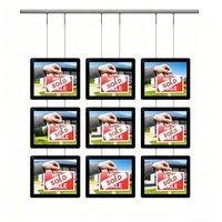 Lecteur numérique d'affichage dynamique pour l'immobilier, publicité couleur animée pour ascenseurs et propriétés commerciales, service en libre-service, IP33