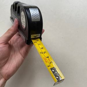 LV03-מעמד 3 ב-1 פלס לייזר אינפרא אדום רב תכליתי אנכי ואופקי מעמד פלסטיק למדידה כולל סרגל שחור - Product Image 3