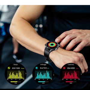 Montre connectée intelligente imperméable ET472 AI-GPT avec fonction de réponse aux questions, ECG, tension artérielle et appel d'urgence SOS - Product Image 2