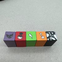 Yetişkinler ve çocuklar için popüler çevre dostu dayanıklı parti kurulu oyunu 3-Player hediye kutusu
