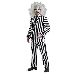 <span class=keywords><strong>Costume</strong></span> de jeu de rôle pour <span class=keywords><strong>adulte</strong></span> à motif noir et blanc, best-seller transfrontalier - Product Image 1