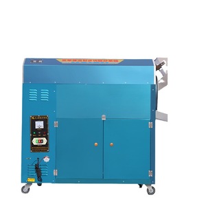 Machine à torréfier les grains de café et les noix 220V 100kg/lot 5.8KW en acier inoxydable pour arachides, sésame, châtaignes, idéale pour les snacks et la boulangerie - Product Image 4