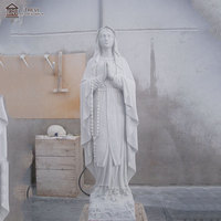 Sculptures en marbre du Vietnam Notre-Dame de Fatima Vierge Marie Statue de fournisseur chinois