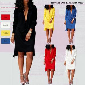 Robe M3003 à décolleté plongeant, style européen et américain, pour soirée en boîte <span class=keywords><strong>de</strong></span> nuit, collection internationale pour femmes - Product Image 1