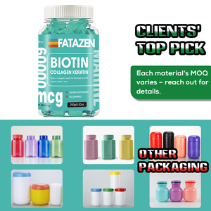 Gummies véganes à la biotine, au collagène et à la kératine pour la croissance des cheveux et des ongles, l'élasticité de la peau et l'amélioration du système immunitaire (Marque privée) - Product Image 6
