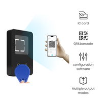 QR kod tarayıcı ile COOLCODE MU86 erişim kontrol sistemi RFID NFC 13,56MHZ okuyucu ekran stokta okul spor salonu dolabı soyunma için