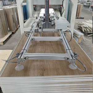 Plancher SPC à faible entretien, anti-taches, imperméable, à clic, en vinyle pour restaurant, <span class=keywords><strong>café</strong></span> - Product Image 3