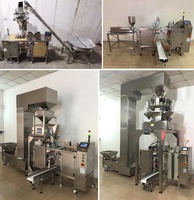 Máquina Automática de Llenado y Empaquetado de Polvo para Alimentos y Productos Químicos, Motor PLC, Empaquetado en Bolsas y Sobres