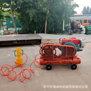 <b>Pile</b> <b>Driver</b> W-1.8/5 Air Compressor With Engine For Flood Control And Foundation Work - Product Image 2