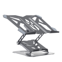 Nouveau design 2026 – Support d'ordinateur portable pliable 3 axes de style Mecha avec grande base ergonomique et support pour téléphone/tablette