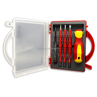 Vente chaude, directement de l'usine, jeu de tournevis magnétique, tournevis électrique isolé VDE, jeu d'outils à vis, tournevis