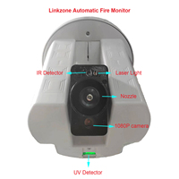Robot d'extinction d'incendie intelligent Yangin Sndrme AI, Canon à eau intelligent, Détecteur d'incendie intelligent, Modèle ZDMS 0.6/10S-LZ II pour aéroport