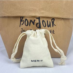 Factory Promotion and Reusable <b>Drawstring</b> <b>Pouch</b> Eco-Friendly Organic Cotton <b>Pouch</b> Bag Recyclable High Quality <b>Drawstring</b> Bag - Product Image 3