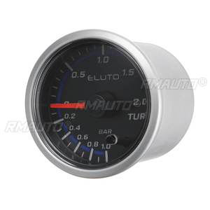 Manómetro de Presión de Turbo para Auto de 12V, 2 Pulgadas, 52mm, con Pantalla LED de 7 Colores, de Aluminio - Product Image 3
