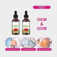 HDK OEM ODM Marque Privée Gouttes Liquides de Berbérine Sans Alcool Extrait Végétalien Halal en Gros Supplément 60ml 2fl oz