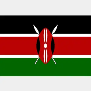 केन्या देश राष्ट्रीय ध्वज प्रचार विज्ञापन 3x5 फुट कस्टम झंडे सभी खेल ध्वज